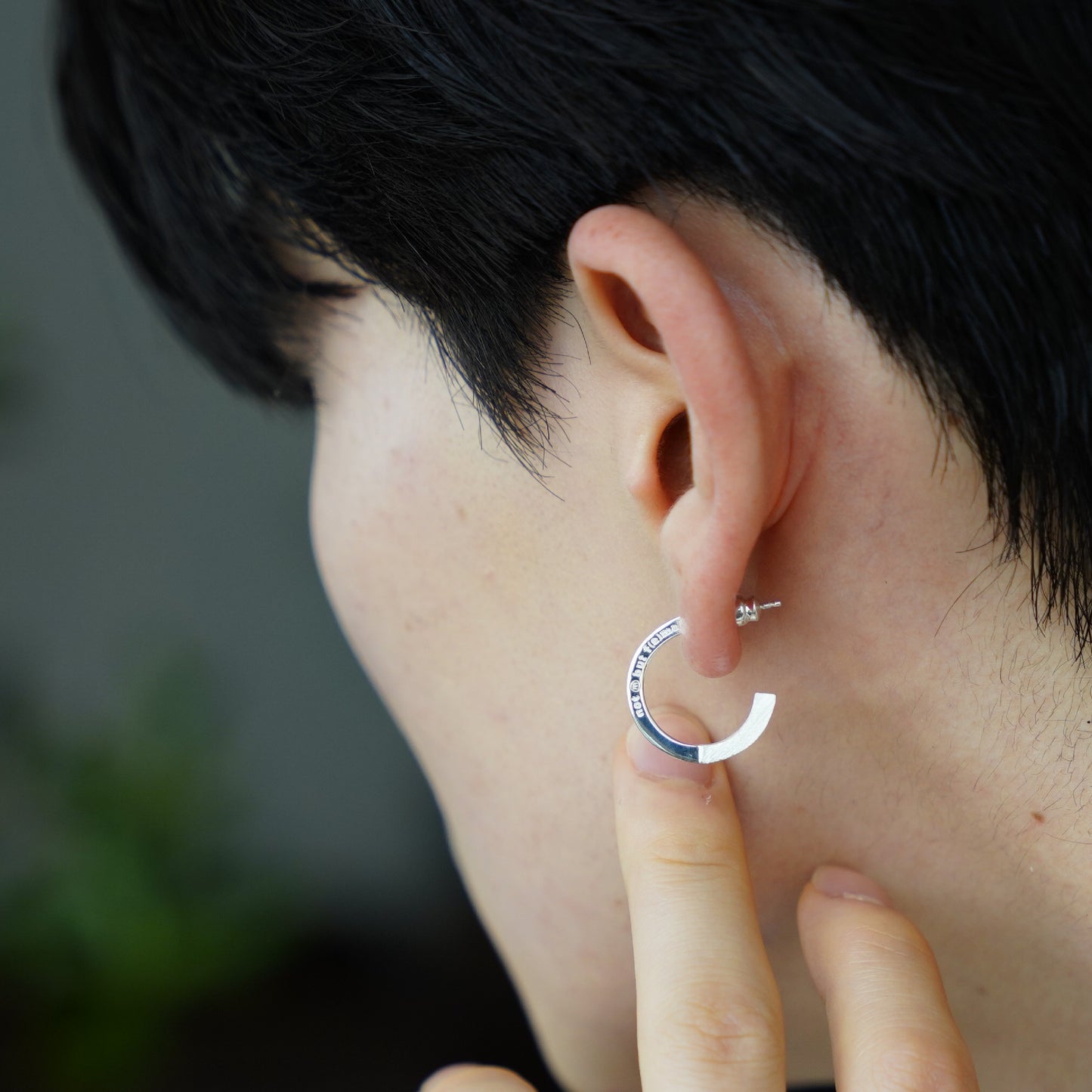 half and lack earing