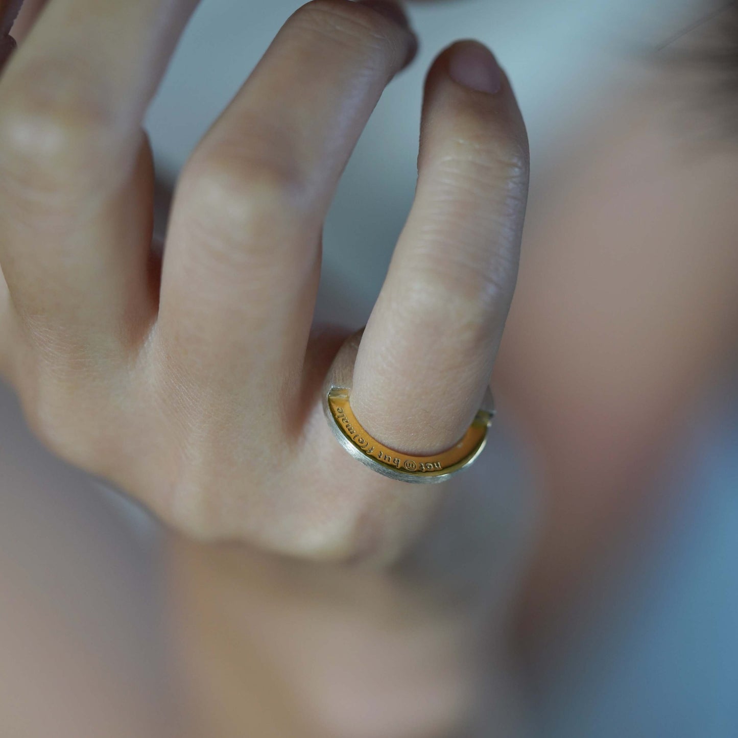 half and lack ring