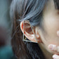 gold lack ear cuff