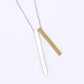 gold lack necklace